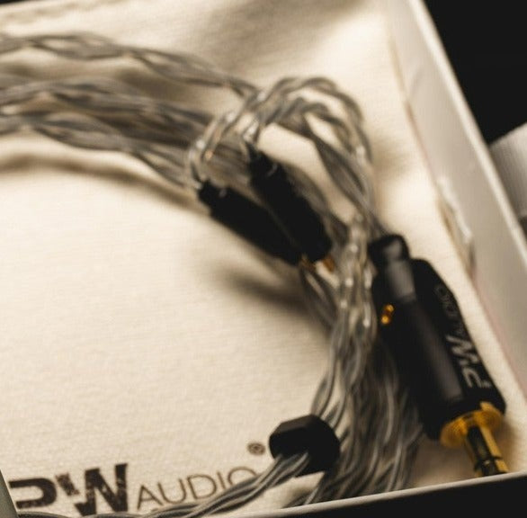 PW Audio Hancock Special Edition In-Ear Monitor IEM Earphone Upgrade Cable 4.4mm Plug 0.78mm CM connector