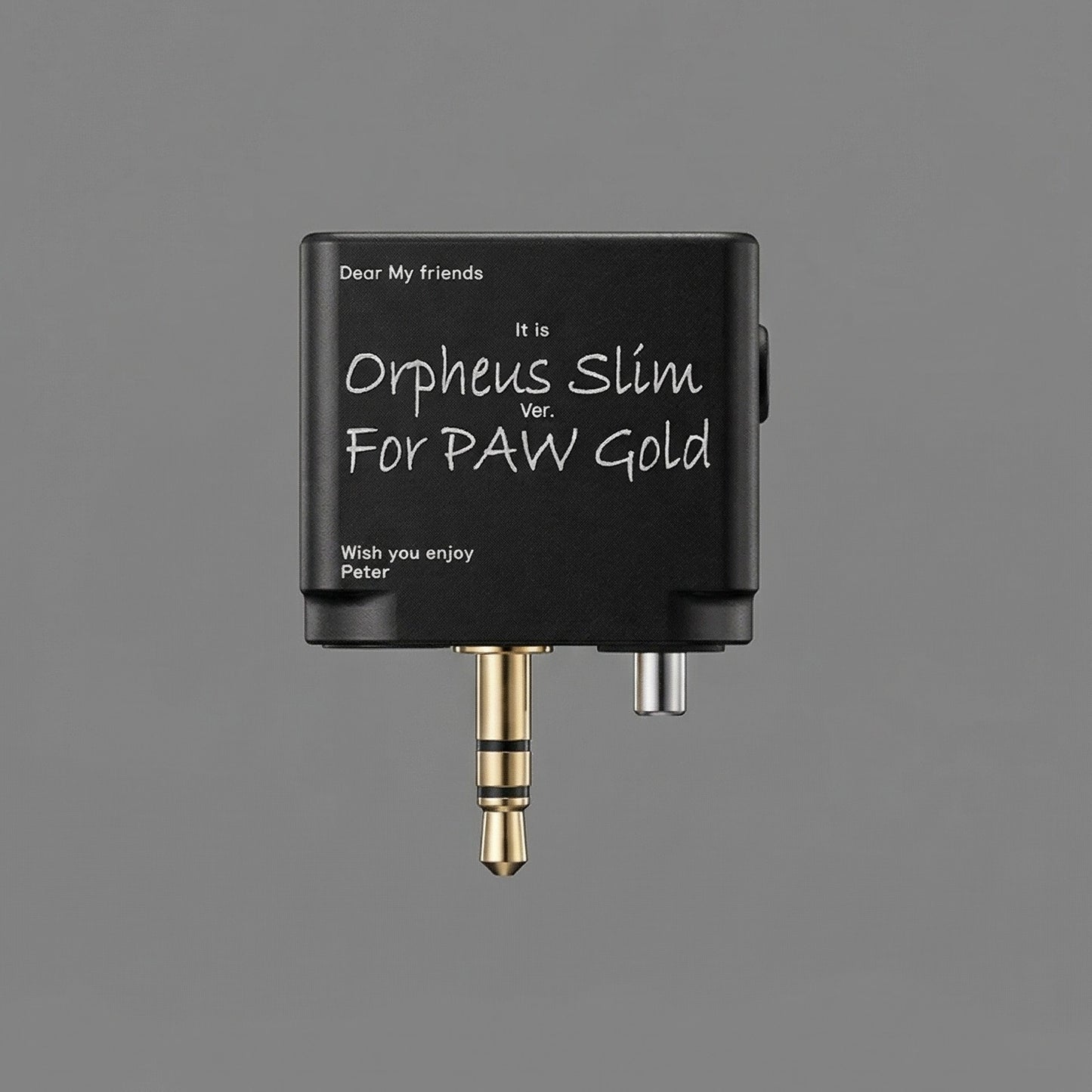 PW Audio Lotoo PAW Gold Ground‑Resonance 4.4 mm Adapter