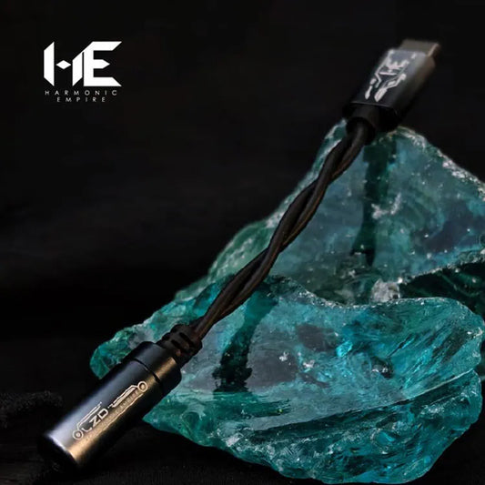 Harmonic Empire Long Zhong Dui DAC Adapter USB‑C to 3.5 mm for Smartphone