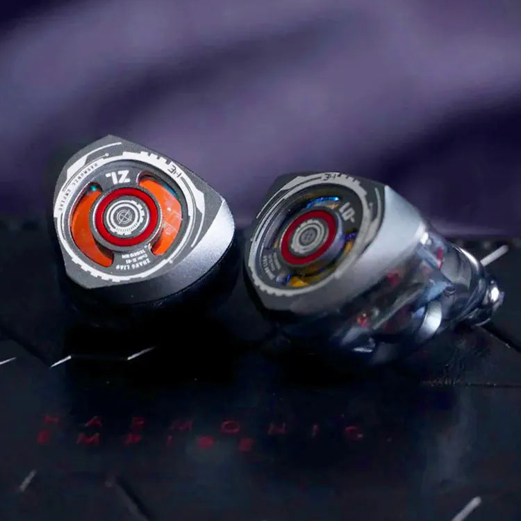 Harmonic Empire Zhang Liao Hybrid Driver In‑Ear Monitor IEM Earphones with 3.5mm 4.4mm OFC Cable