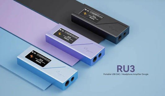 Cayin RU3 Portable USB DAC Earphone Amplifier Support 4.4mm 3.5mm Plug