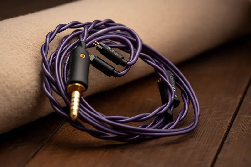 Pw Audio PW Audio No.15 Copper 2-Wired 4-Core Upgraded Cable for IEM Earphone ...