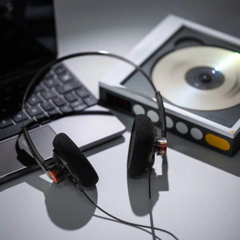 Moondrop Old Fashioned Wired Open-Back On-Ear Headphone with CM 2-Pin 3.5mm Cable