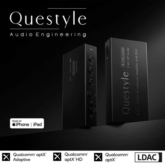 Questyle M18i Portable Bluetooth DAC Amp for iPhone & Android