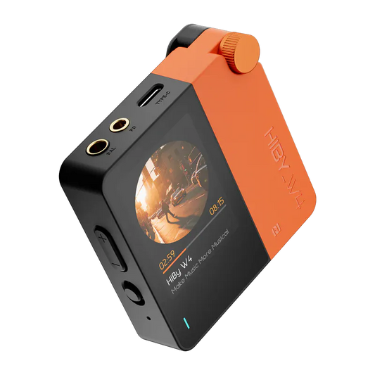 HiBy W4 Portable HiFi Wireless Bluetooth 5.4 Headphone DAC Amplifier with 3.5mm 4.4mm Output