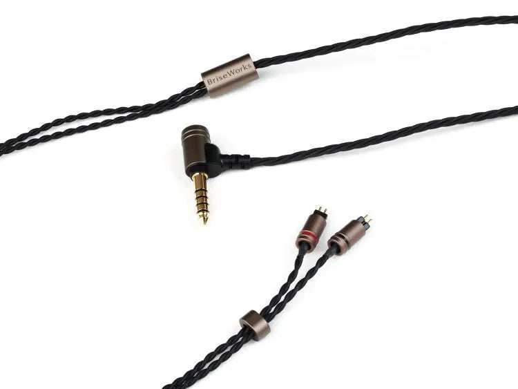 Brise Audio Works MIKAGE In-Ear Monitor IEM Copper Cable 4.4mm Plug CM 2-Pin MMCX Connector