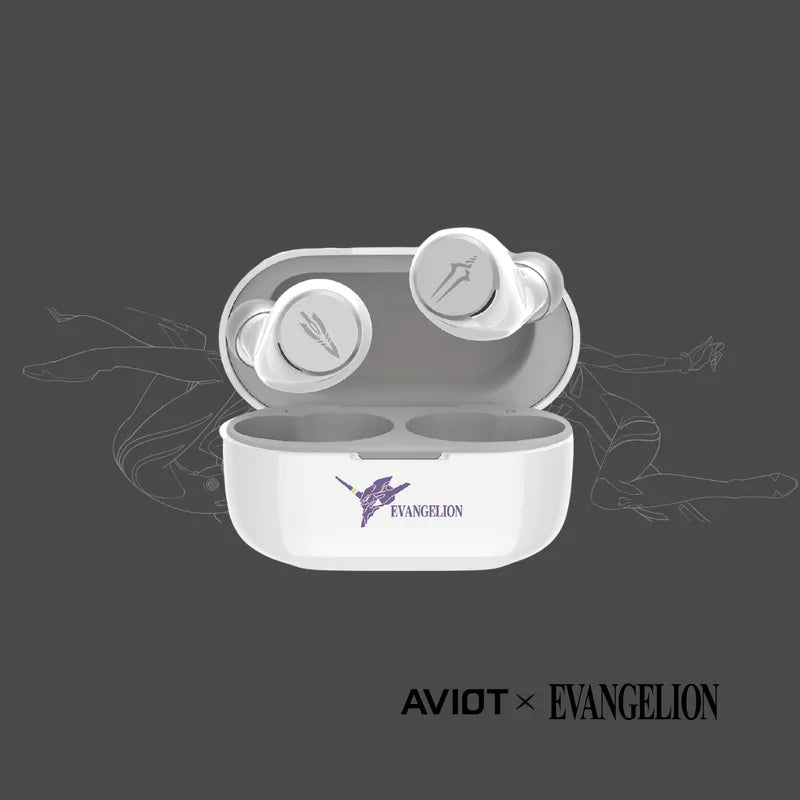 AVIOT x Evangelion TE-V1R-EVA True Wireless Earbuds | Noise Cancelling