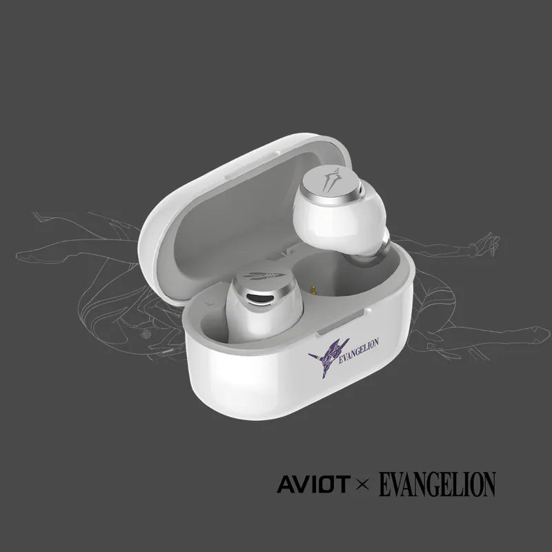 AVIOT x Evangelion TE-V1R-EVA True Wireless Earbuds | Noise Cancelling
