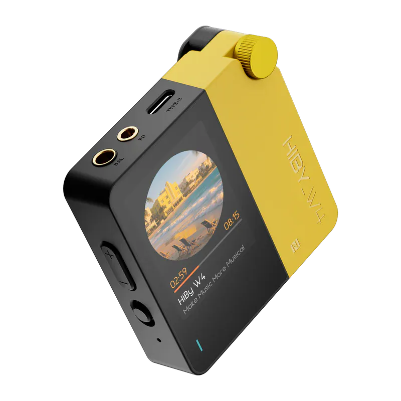 HiBy W4 Portable HiFi Wireless Bluetooth 5.4 Headphone DAC Amplifier with 3.5mm 4.4mm Output