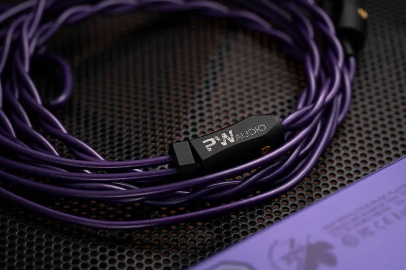 Pw Audio PW Audio No.15 Copper 2-Wired 4-Core Upgraded Cable for IEM Earphone ...