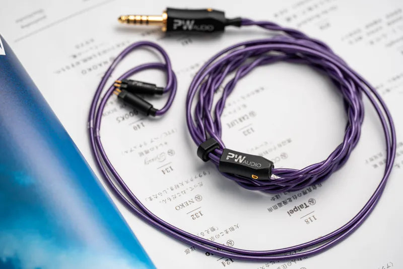 PW Audio No.15 Copper 2-Wired 4-Core Upgraded Cable for IEM PW Audio No.15 Copper 2-Wired 4-Core Upgraded Cable for IEM