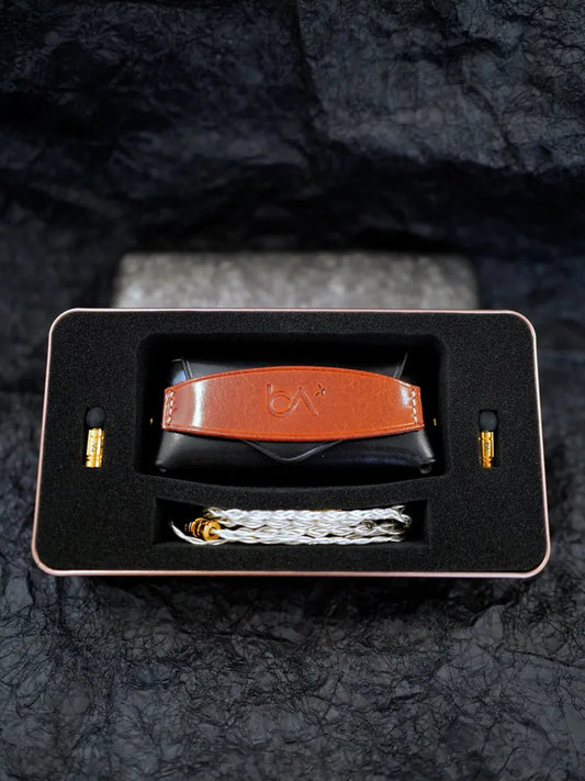 Beat Audio Initium Uno Single Balanced Armature In‑Ear Monitor IEM Earphone with 4.4mm Cable Support CM MMCX Type-C Connector