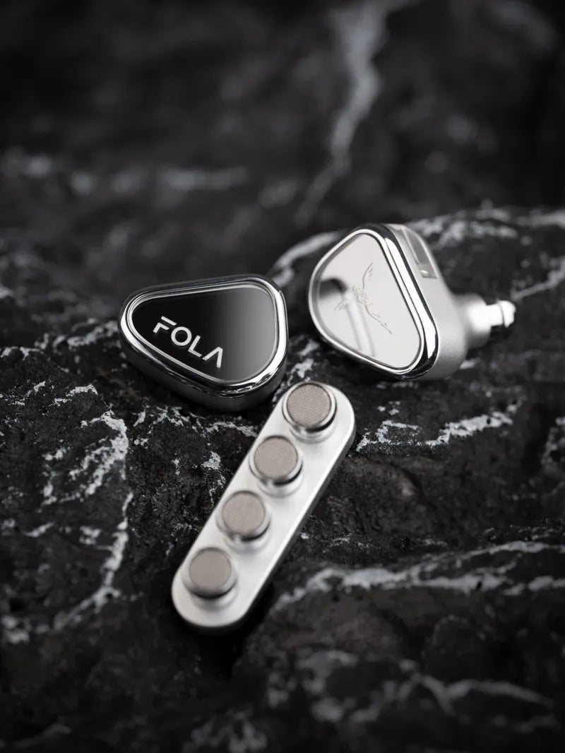 TANCHJIM Fola Dual-Driver In-Ear Monitor IEM Earphone with Litz Cable Support 3.5mm 4.4mm Type-C Plug