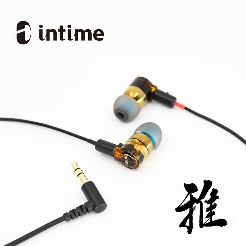 InTime Miyabi MKII In-Ear Monitor IEM Earphone MMCX 3.5mm Cable Made In Japan