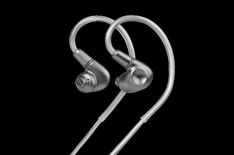 Meze Audio ASTRU Titanium Single Dynamic Driver IEM – 10mm Gold-Coated Diaphragm, Full Titanium CNC Shell, LC-OFC 4.4mm Balanced Cable, 5Hz-35kHz 32Ω Audiophile In-Ear Monitors