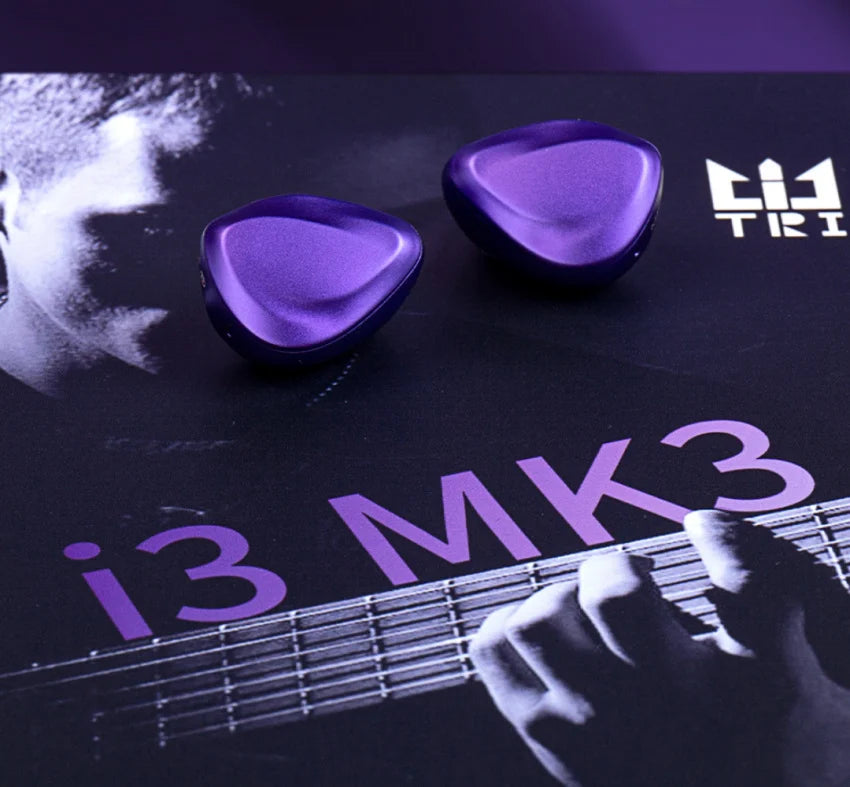 TRI i3 MK3 Hybrid IEM Planar BA DD Earphones 4.4mm
