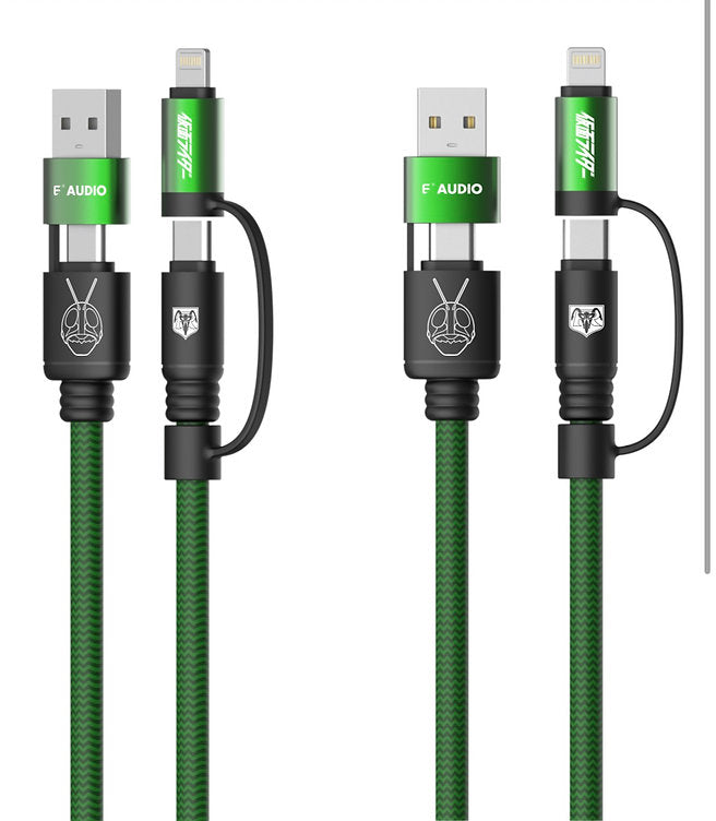 E AUDIO x Kamen Rider 4in1 100W Fast Charging Cable