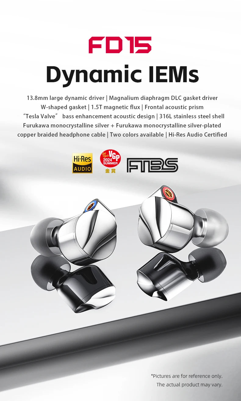 FiiO FD15 In-Ear Monitor - Thumbnail 4