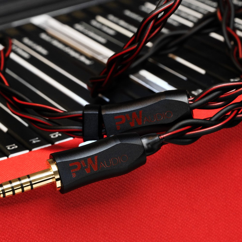 PW Audio Sagittarius In-Ear Monitor IEM Earphone Upgrade Cable 4.4mm Plug 0.78mm CM MMCX connector