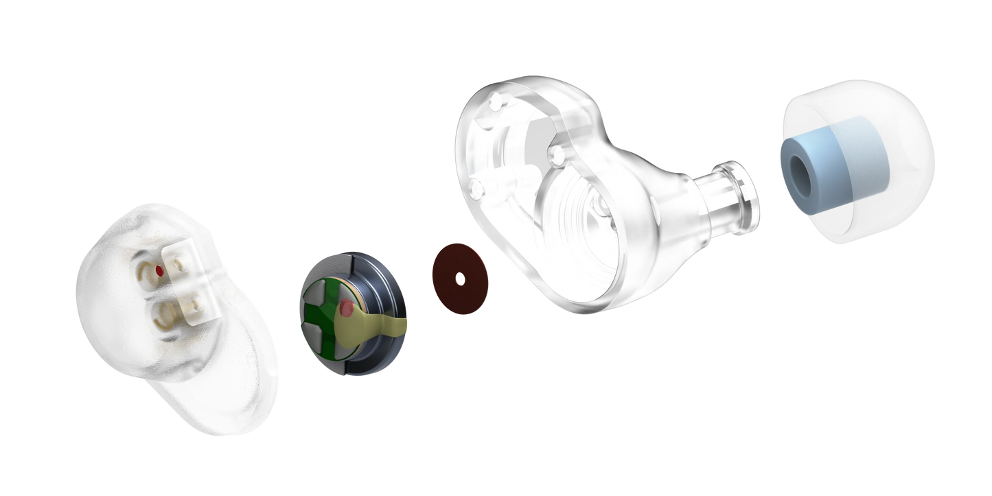 Maestraudio x FitEar STAGEAR Hybrid Driver In-Ear Monitor IEM Earphone FitEar 2-Pin OFC 3.5mm Cable Made In Japan