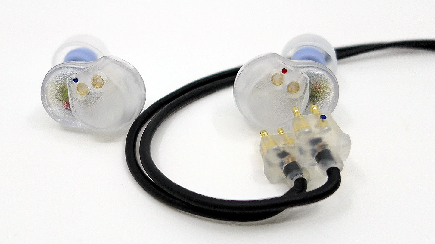 Maestraudio x FitEar STAGEAR Hybrid Driver In-Ear Monitor IEM Earphone FitEar 2-Pin OFC 3.5mm Cable Made In Japan