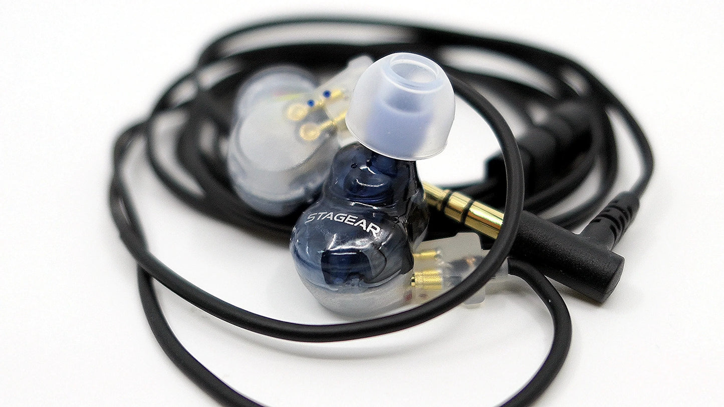 Maestraudio x FitEar STAGEAR Hybrid Driver In-Ear Monitor IEM Earphone FitEar 2-Pin OFC 3.5mm Cable Made In Japan