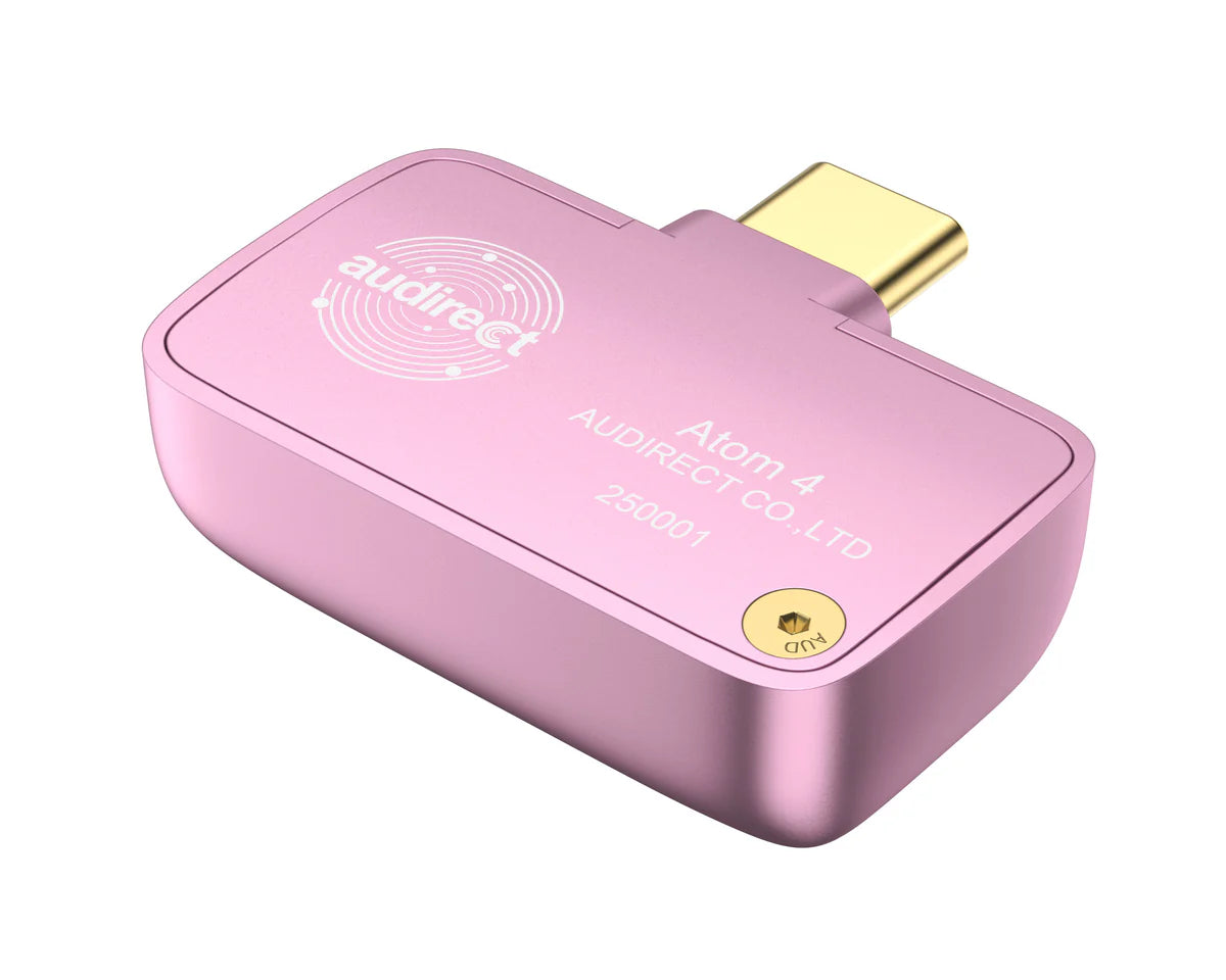 Audirect Atom 4 Portable USB-C DAC Headphone Amp 3.5mm 4.4mm Balanced