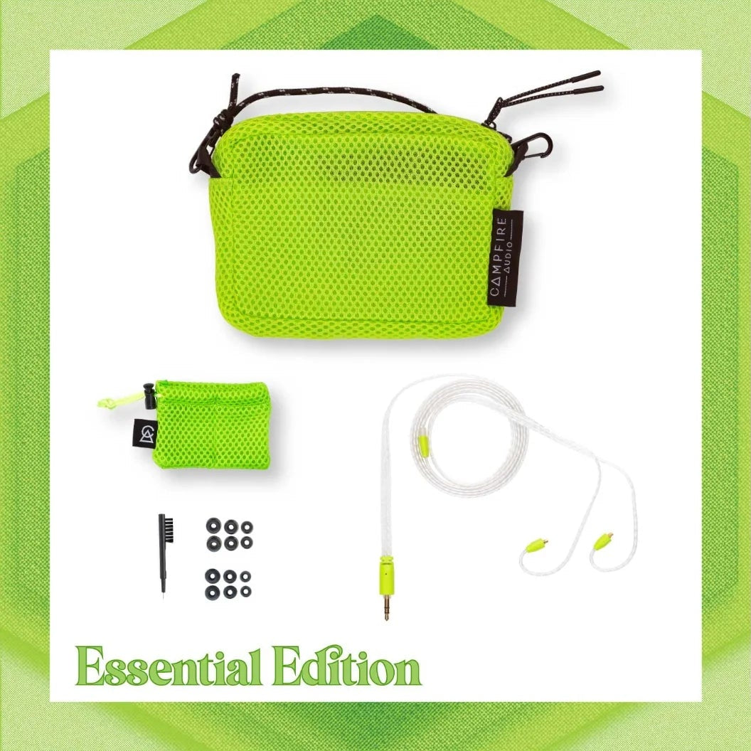 Campfire Audio Ponderosa 5-Driver In-Ear Monitor IEM Earphone with 3.5mm MMCX Cable