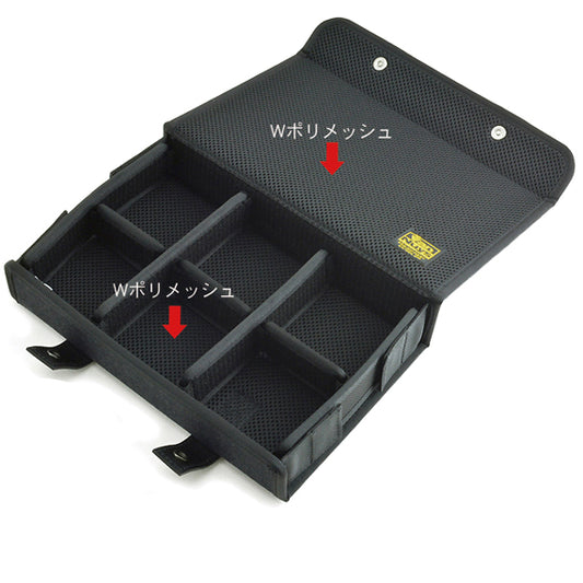 VanNuys D826 Black Nylon Case for In-Ear Monitor IEM Earphone Cable Made In Japan