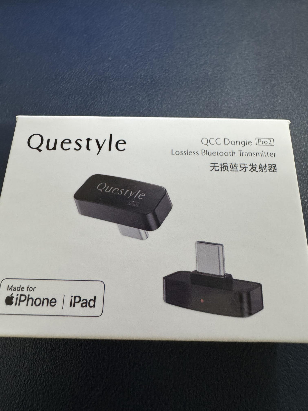 Questyle QCC Dongle PRO 2 Bluetooth Transmitter - Apple MFi Certified