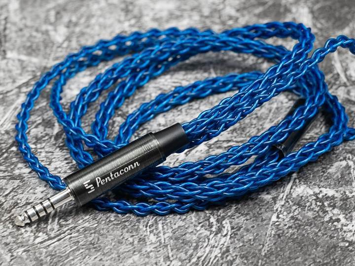 Pentaconn Wadachi 10th Anniversary Limited Edition IEM Upgrade Cable – Pentaconn Ear OFC + 4.4mm Silver Plated OFC, PCUHD Hybrid, Global 200 Units