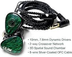Kontinum Ulim Dynamic Drivers In-Ear Monitor IEM Earphone with OFC Cable