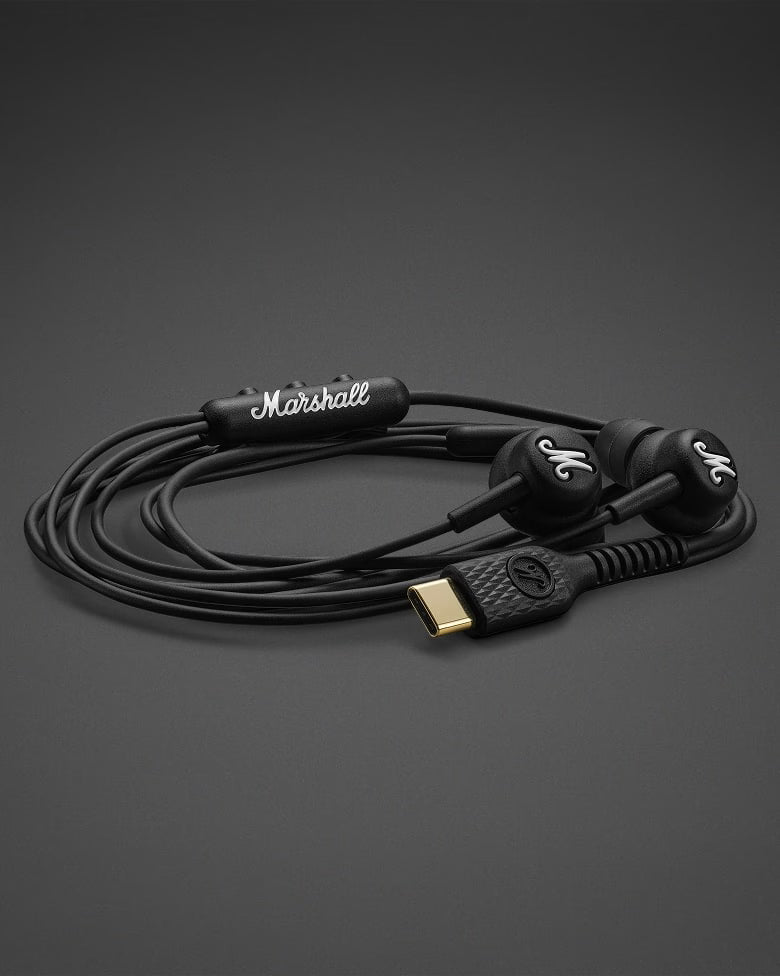 Marshall Mode Wired USB‑C  Dynamic Driver  In‑Ear Earphones with In-Line Microphone