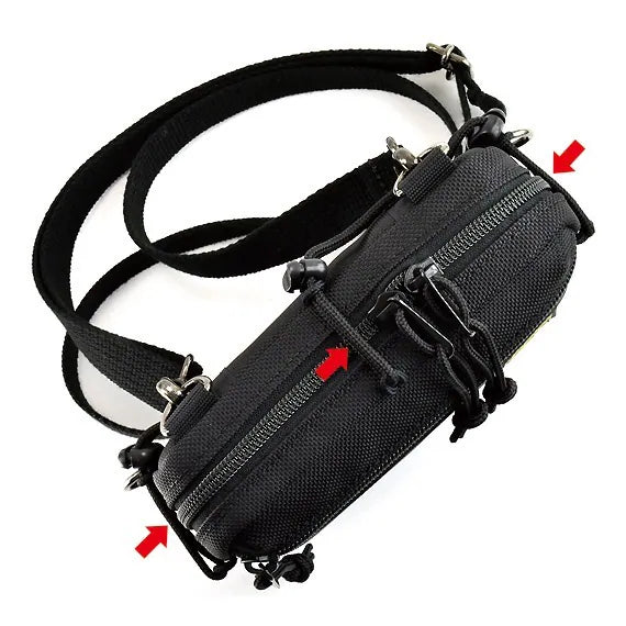 VanNuys E492 Nylon Mini Shoulder Bag for DAP Earphone Made In Japan