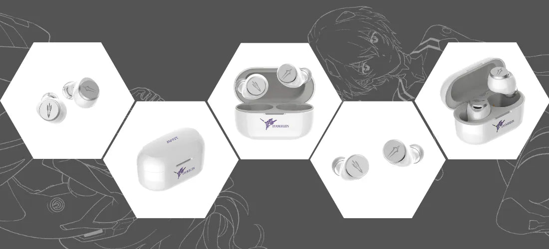 AVIOT x Evangelion TE-V1R-EVA True Wireless Earbuds | Noise Cancelling