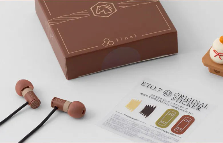 Final Audio ETO.7 Earphone with Microphone 3.5mm Plug for Year of the Horse Zodiac Limited Edition