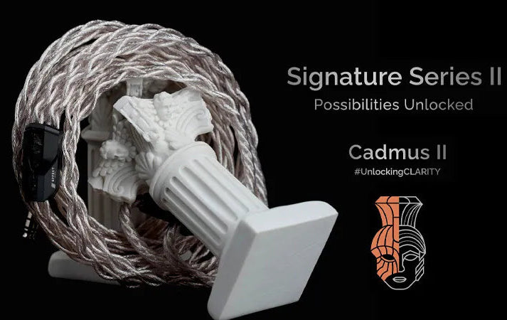 Effect Audio Cadmus II 8-Wire UP-OCC In-Ear Monitor IEM Earphone Cable with 4.4mm Plug CM 2-Pin Connector