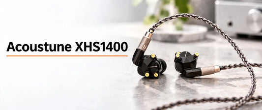 Acoustune XHS1400 Modular Dynamic IEMs | 4.4mm Balanced Audio