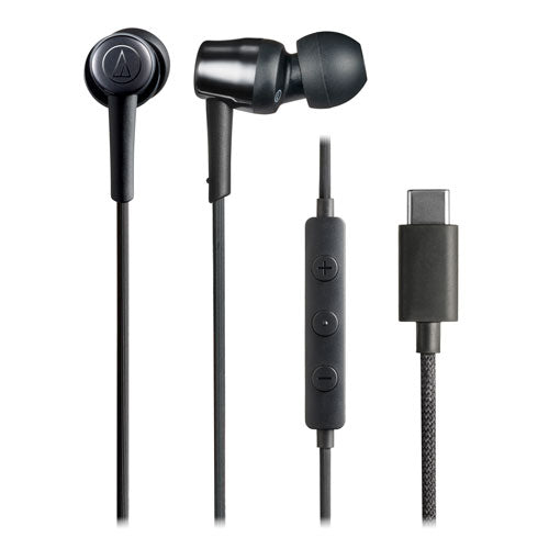 Audio-Technica ATH-CKD30C USB-C In-Ear Earphones with DAC & Mic