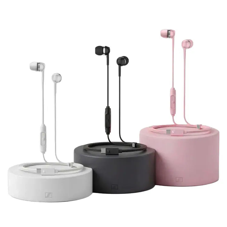 Sennheiser CX80U USB-C Wired In-Ear Earphone with In-Line Microphone for Smartphone PC Computer