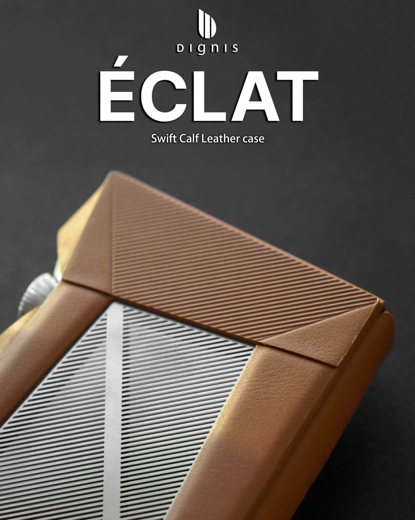 Dignis ECLAT Premium Swift Calf Leather Case for Astell Kern AK SP4000 DAP Made in Korea Released in 2026