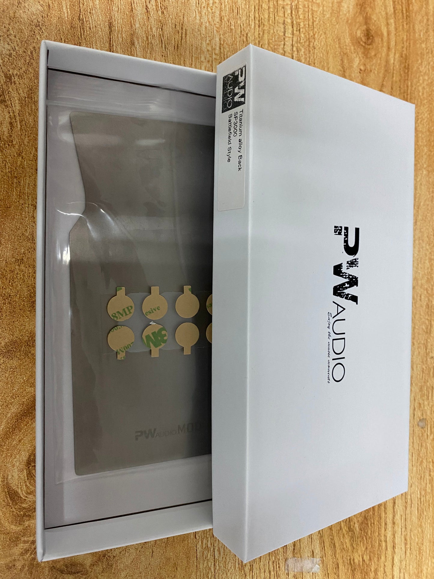 PW Audio Titanium Alloy Back Protector for Astell Kern AK Digital Audio Player