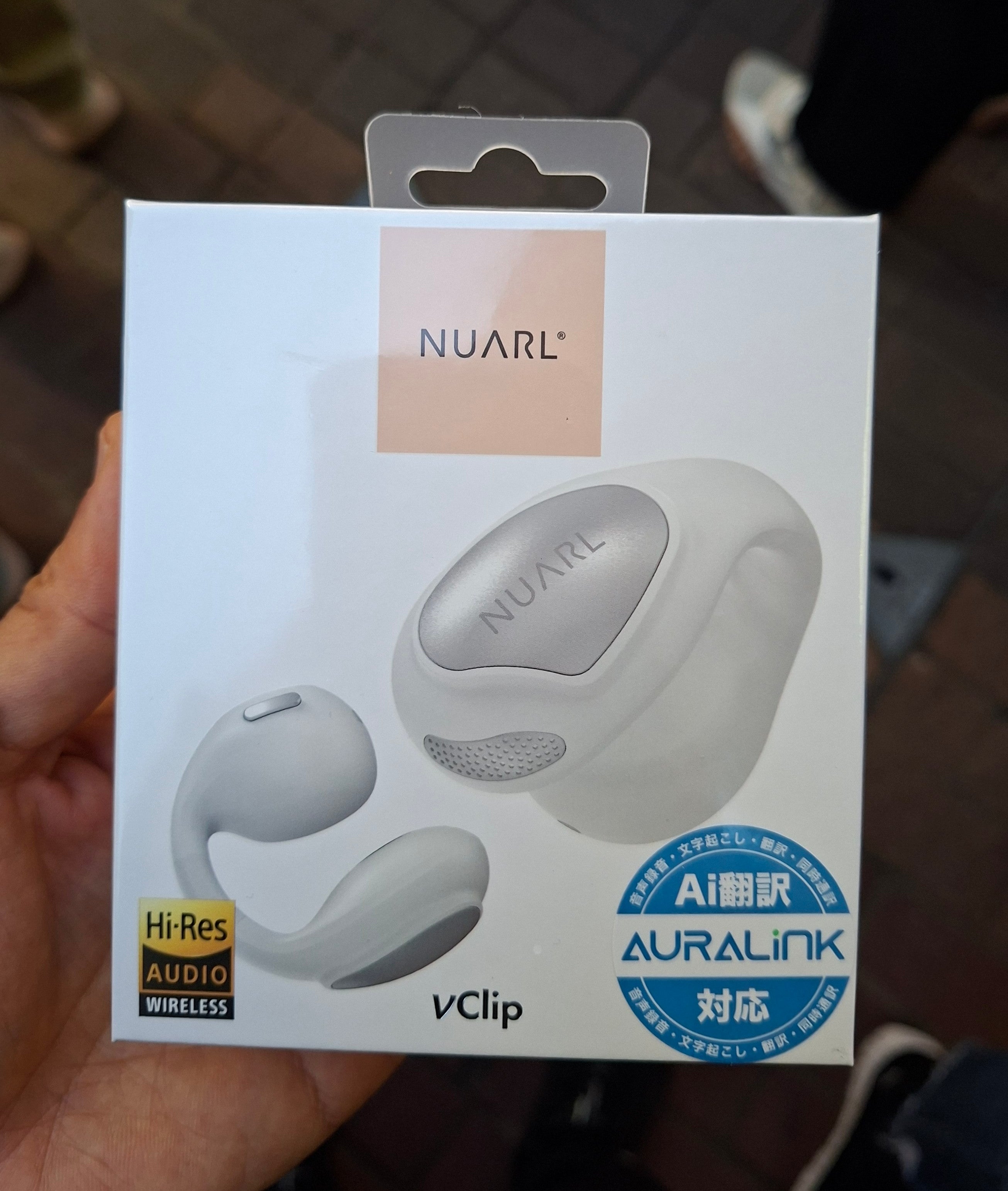 NUARL VClip Dual Driver Open-Ear Bluetooth 5.4 True Wireless