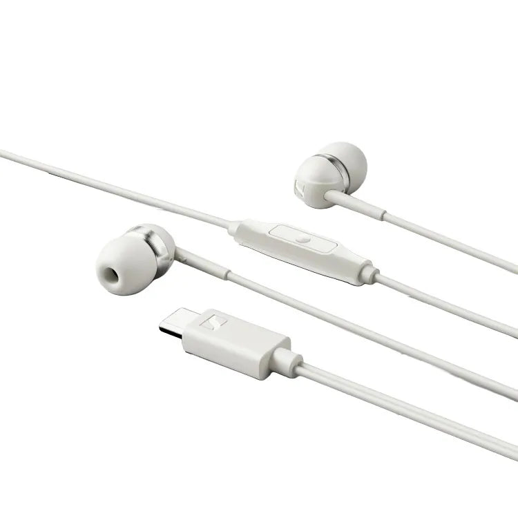 Sennheiser CX80U USB-C Wired In-Ear Earphone with In-Line Microphone for Smartphone PC Computer