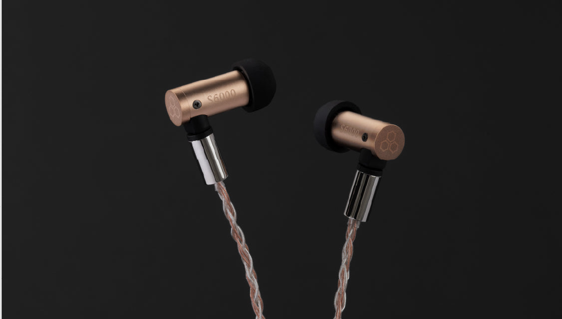 Final Audio S6000 Dual Sonion BA Audiophile IEMs – Chromium‑Copper Housing, 225Ω High‑Impedance, 4.4 mm Hybrid Cable, Wide Soundstage & Natural Vocal Tuning