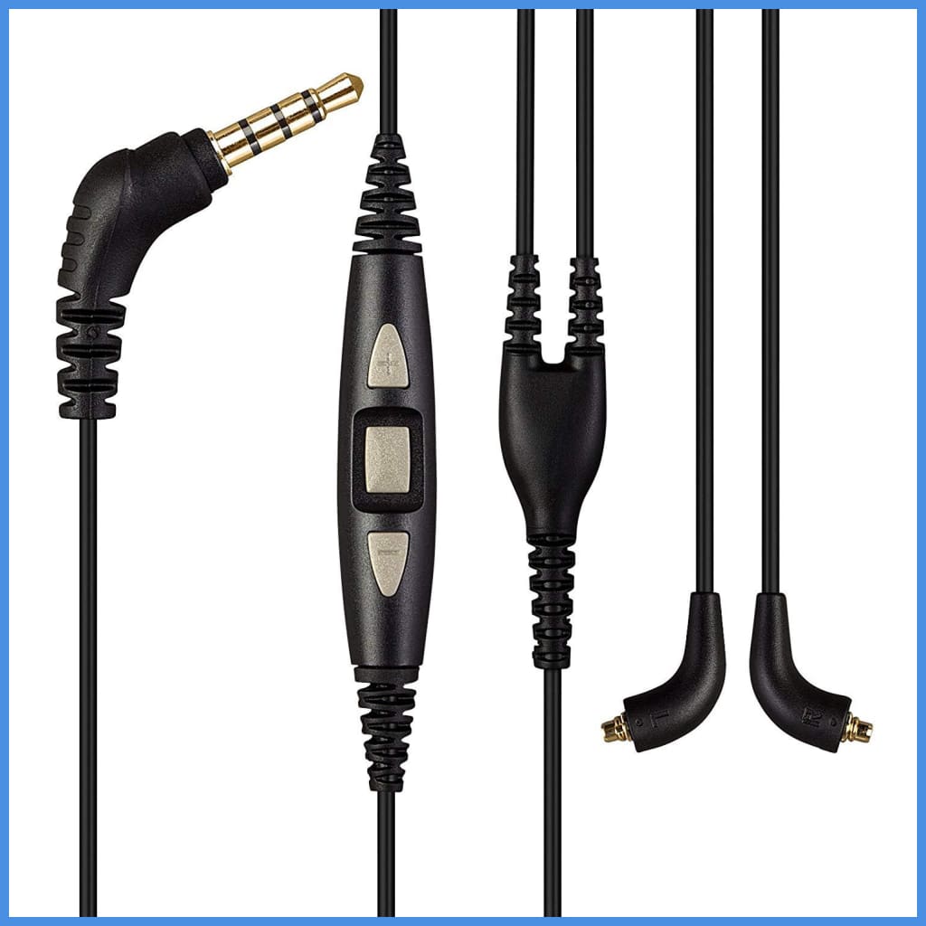 Shure MMCX Replacement Cable with Remote & Mic for SE Series IEMs