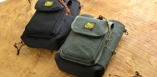 VanNuys D761 Handmade Double Layer Open Waist Bag Made In Japan