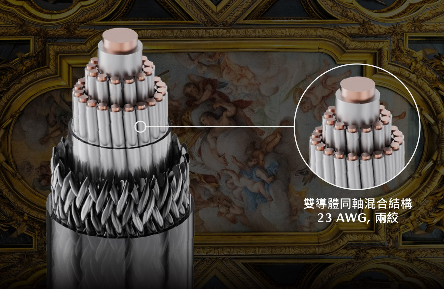 Eletech Fresco Tin‑Plated Copper Coaxial Hybrid IEM Cable
