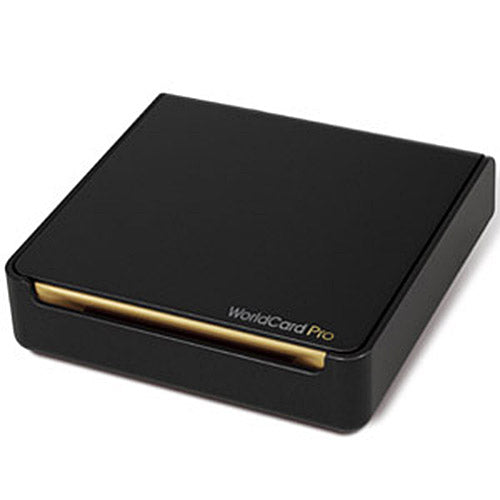 Penpower WorldCard Pro (Win / Mac) Portable A8 Business Card Color Scanner (Black)
