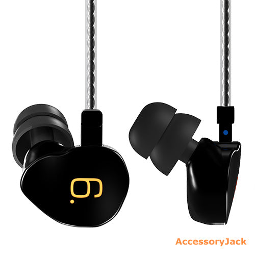 Earsonics S-EM6 V2 6 Drivers in-ear headphones (Black)